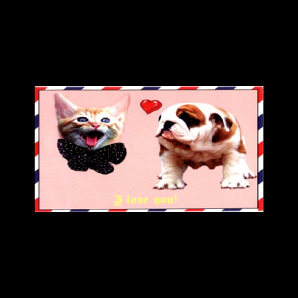 Limit. Edt. "I love you!" Jumbo Greeting Card -- The way to show LOVE!